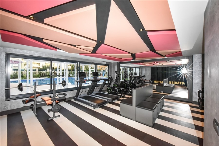 شقة مريحة مع بنية تحتية غنية في وسط ألانيا