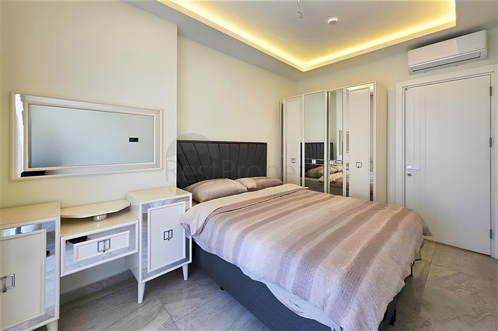 شقة مريحة مع بنية تحتية غنية في وسط ألانيا