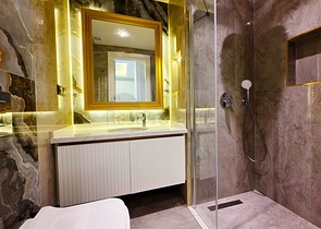 شقة أنيقة 1 + 1 بالقرب من شاطئ كليوباترا كومفورت في وسط ألانيا