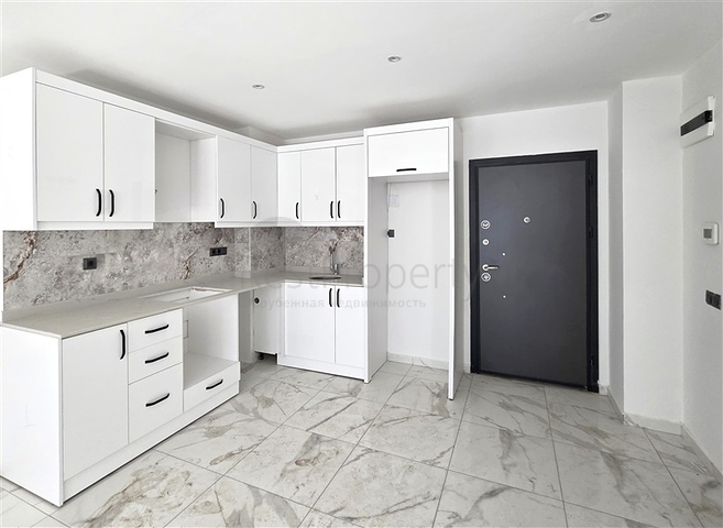 شقة برايت 1 + 1 للبيع في منطقة كليوباترا كومفورت على البحر في منزل جديد