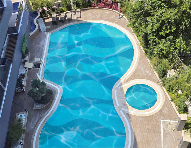 بنتهاوس فاخر 2 + 1 مطل على البحر-إيجار لحياة مريحة على البحر