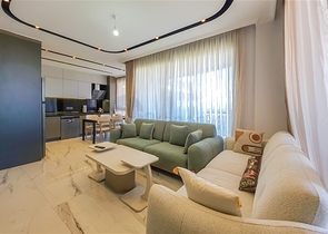 بنتهاوس فاخر 2 + 1 مطل على البحر-إيجار لحياة مريحة على البحر