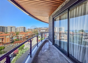 بنتهاوس فاخر 2 + 1 مطل على البحر-إيجار لحياة مريحة على البحر