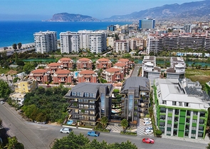 بنتهاوس فاخر 2 + 1 مطل على البحر-إيجار لحياة مريحة على البحر