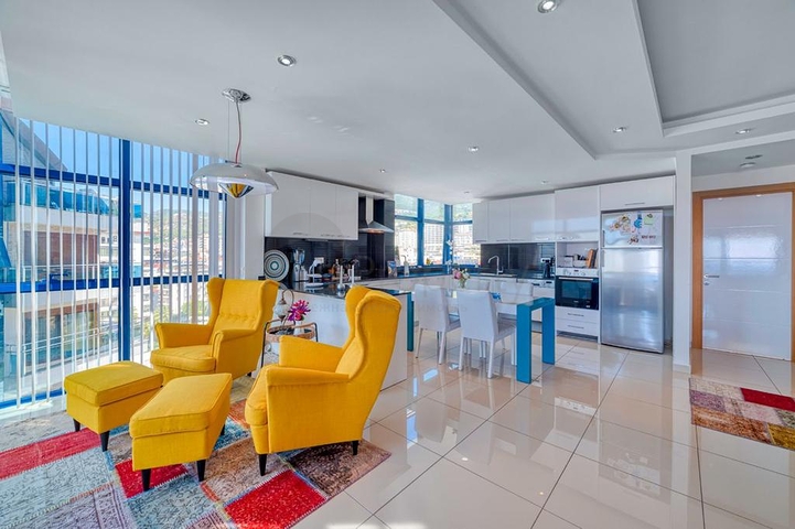 بنتهاوس أنيق مطل على البحر في قلب ألانيا