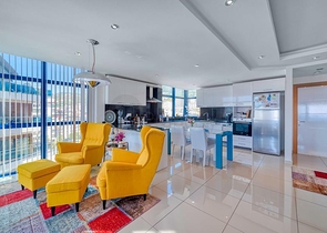 بنتهاوس أنيق مطل على البحر في قلب ألانيا