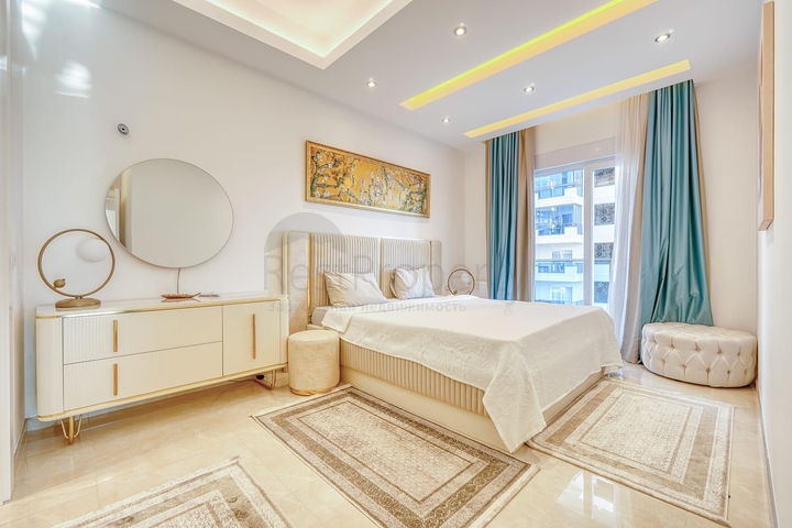 شقة حديثة على البحر في منطقة متطورة من ألانيا