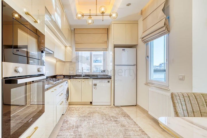 شقة حديثة على البحر في منطقة متطورة من ألانيا