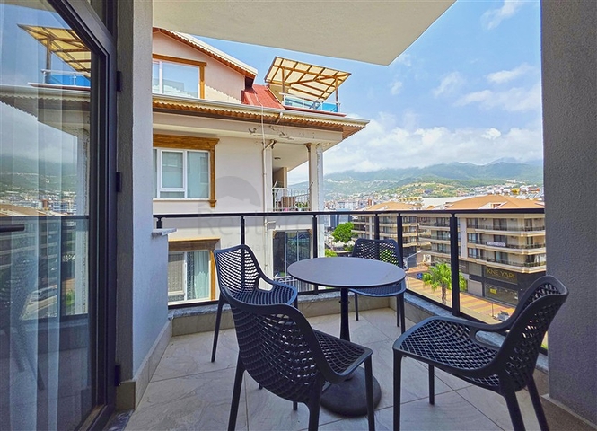 شقة مريحة 1 + 1 للإيجار بالقرب من البحر في منطقة أوبا