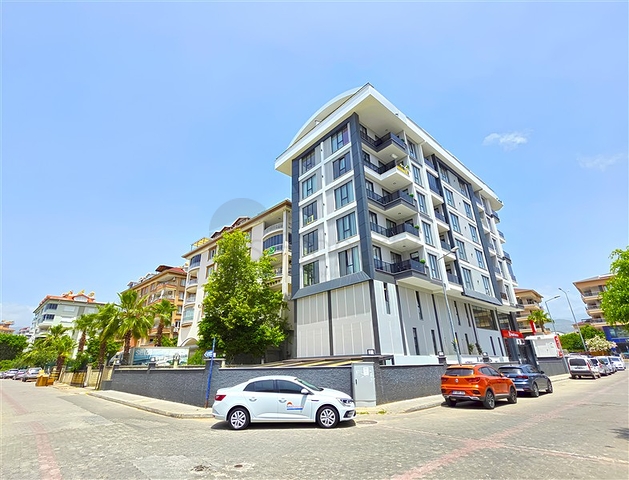 شقة مودرن 1 + 1 للإيجار في أوبا-منطقة الراحة بالقرب من البحر