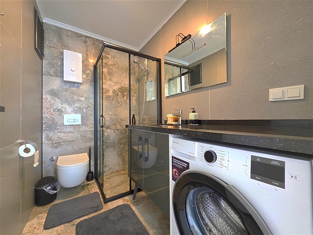 شقة مودرن 1 + 1 للإيجار في أوبا-منطقة الراحة بالقرب من البحر