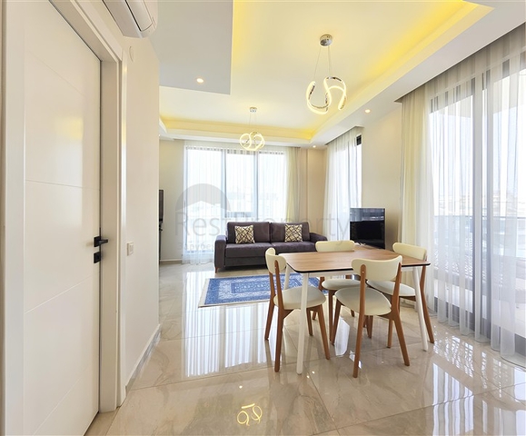 شقة مودرن 1 + 1 للإيجار في أوبا-منطقة الراحة بالقرب من البحر