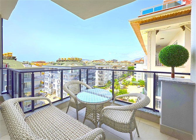 شقة مودرن 1 + 1 للإيجار في أوبا-منطقة الراحة بالقرب من البحر