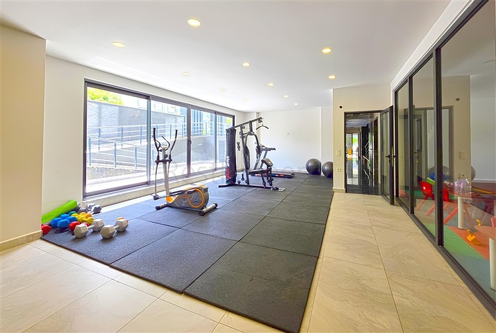 شقة مودرن 1 + 1 للإيجار في أوبا-منطقة الراحة بالقرب من البحر