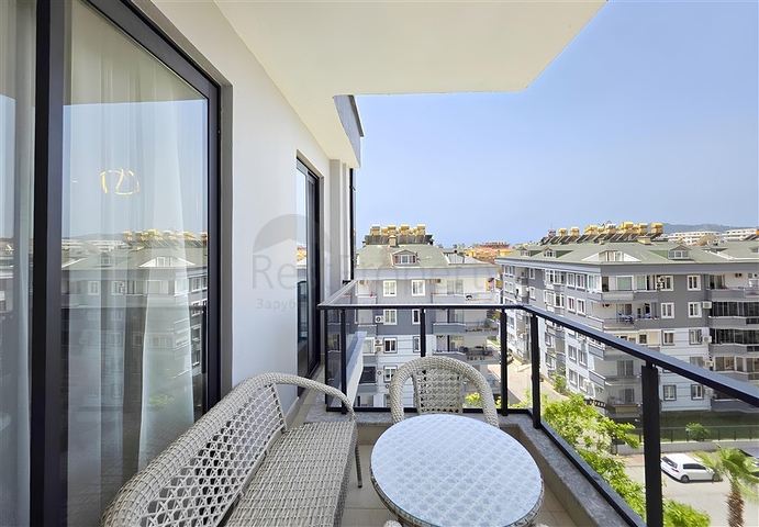 شقة مودرن 1 + 1 للإيجار في أوبا-منطقة الراحة بالقرب من البحر