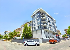 شقة مودرن 1 + 1 للإيجار في أوبا-منطقة الراحة بالقرب من البحر