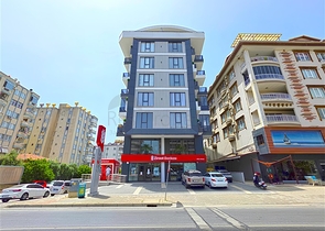 شقة مودرن 1 + 1 للإيجار في أوبا-منطقة الراحة بالقرب من البحر