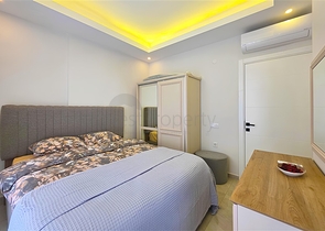 شقة مودرن 1 + 1 للإيجار في أوبا-منطقة الراحة بالقرب من البحر