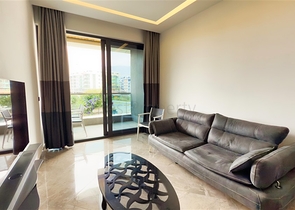 شقة 1+1 على البحر في منطقة كارجيجاك الخلابة هي عرض مثالي للعيش والاسترخاء