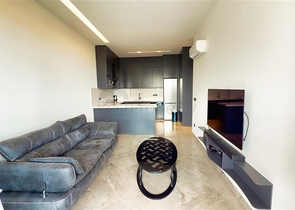 شقة 1+1 على البحر في منطقة كارجيجاك الخلابة هي عرض مثالي للعيش والاسترخاء