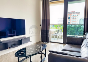 شقة 1+1 على البحر في منطقة كارجيجاك الخلابة هي عرض مثالي للعيش والاسترخاء