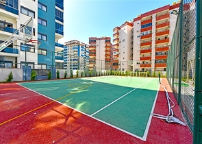 شقة حديثة 1 + 1 للإيجار-الراحة والبنية التحتية في وسط محمودلار