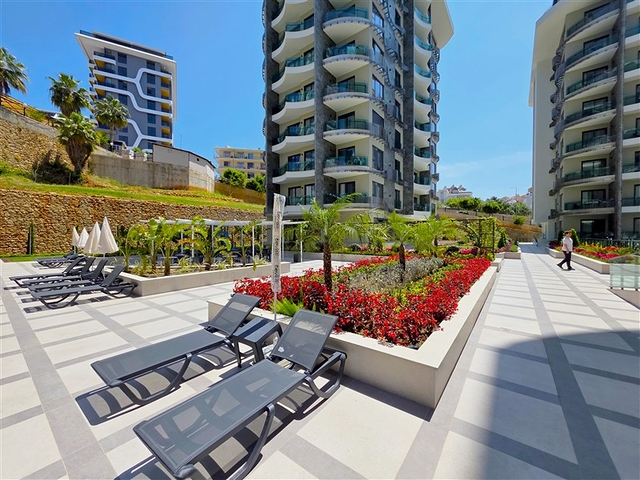 شقة مودرن 1 + 1 بالقرب من البحر في منطقة توسمور