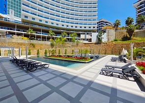 شقة مودرن 1 + 1 بالقرب من البحر في منطقة توسمور