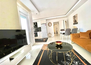 شقة مريحة مفروشة 1 + 1 في محمودلار 