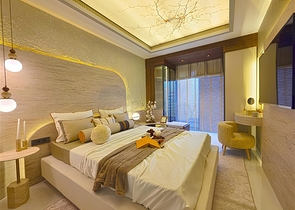 شقق حديثة 1 + 1 في مجمع مرموق على البحر في توركلر