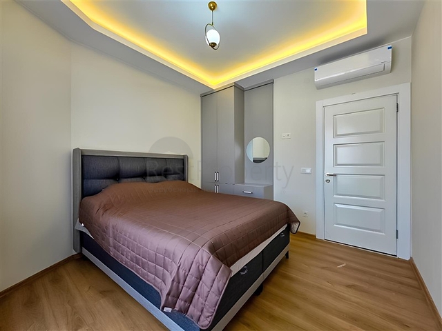 استئجار شقة مريحة 1 + 1 مع بنية تحتية غنية في قلب محمودلار