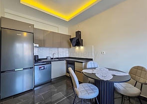 استئجار شقة مريحة 1 + 1 مع بنية تحتية غنية في قلب محمودلار