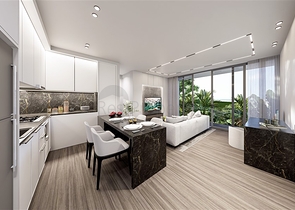 يقع المجمع على بعد دقائق قليلة من الشاطئ الجنوبي المفضل في فوكيت.