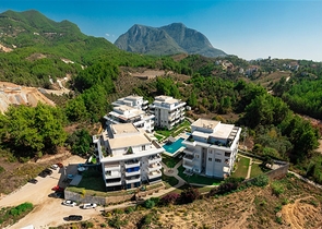 شقة مريحة وحديثة في مجمع مرموق