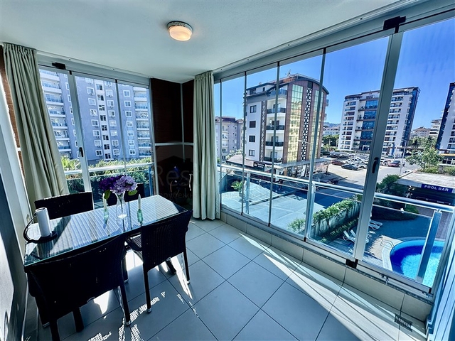 شقة مريحة 1 + 1 في مجمع سكني مع بنية تحتية غنية