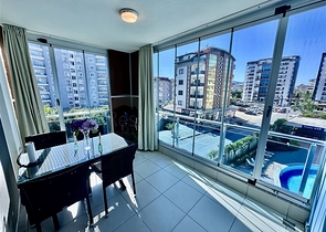 شقة مريحة 1 + 1 في مجمع سكني مع بنية تحتية غنية