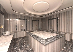 شقة مريحة مفروشة 1 + 1 في مجمع حديث مع بنية تحتية على مستوى المنتجع