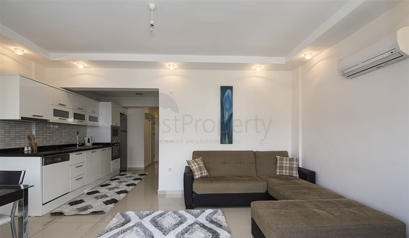 شقة فسيحة مفروشة 2 + 1 على بعد 350 متر من شاطئ كليوباترا الشهير