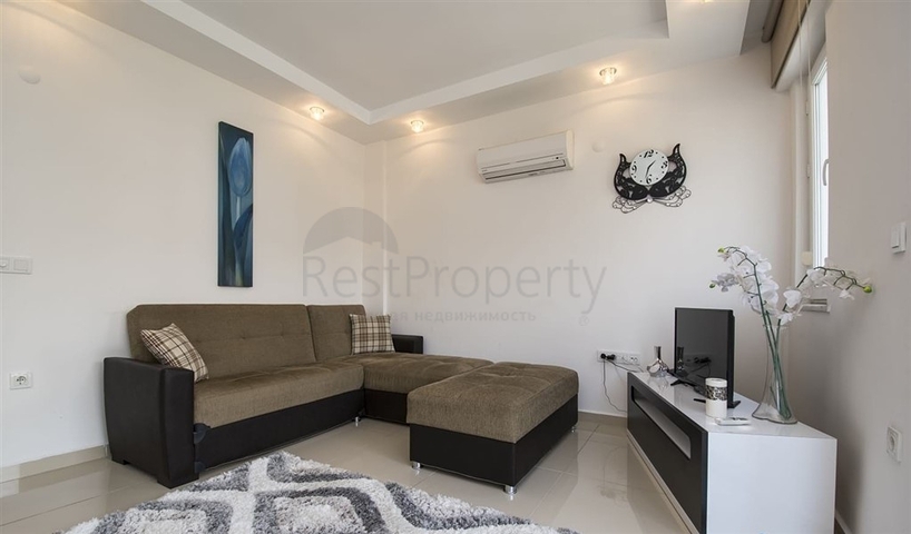 شقة فسيحة مفروشة 2 + 1 على بعد 350 متر من شاطئ كليوباترا الشهير