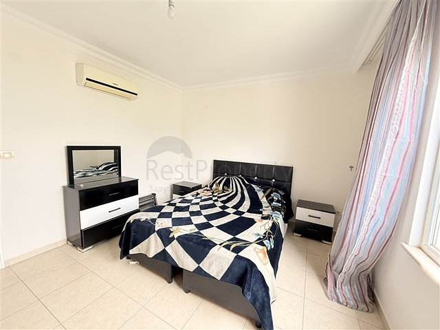 شقة فسيحة 1 + 1 مع أثاث كامل وبنية تحتية غنية في سيكجيلي