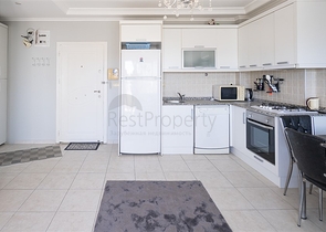 شقة مريحة 1 + 1 في مجمع سكني حديث مع بنية تحتية غنية