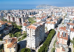 شقة مريحة 1 + 1 في مجمع سكني حديث مع بنية تحتية غنية