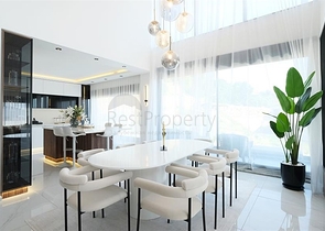 فيلا حديثة مع إطلالة بانورامية على البحر في ألانيا