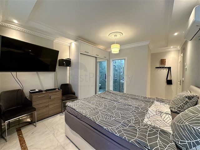 شقة مفروشة مريحة في منطقة أوبا-على بعد 400 متر فقط من البحر