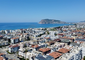 شقة مفروشة مريحة في منطقة أوبا-على بعد 400 متر فقط من البحر