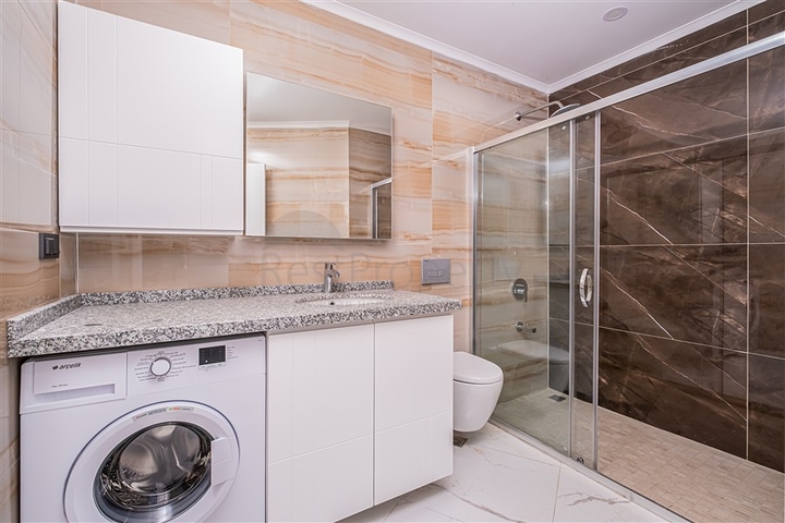 شقة حديثة 1 + 1 مطلة على البحر على بعد 100 متر من الشاطئ