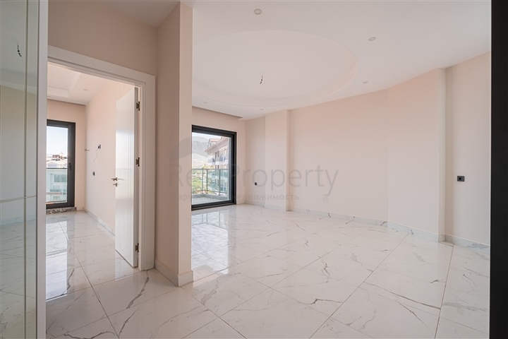 شقة حديثة 1 + 1 مطلة على البحر على بعد 100 متر من الشاطئ