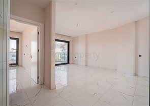 شقة حديثة 1 + 1 مطلة على البحر على بعد 100 متر من الشاطئ