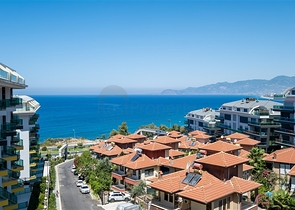 شقة حديثة 1 + 1 مطلة على البحر على بعد 100 متر من الشاطئ