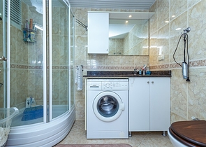 شقة مريحة مفروشة 2 + 1 في مجمع مع البنية التحتية